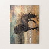 Puzzle Foggy Friesian Matin (Vertical)
