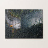Puzzle Foggy Road dans les bois (Horizontal)