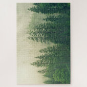 Puzzle Foggy vert Pine Trees Nature Photo (Vertical)