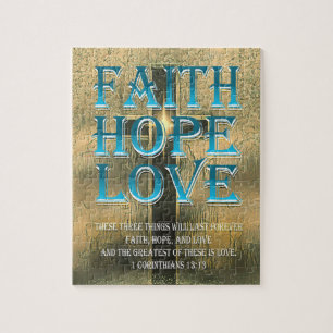 Puzzle Foi, espoir, amour