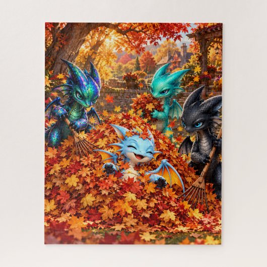 Puzzle Folie d'automne (Vertical)