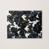 Puzzle Folie de chats de Tuxedo (Horizontal)