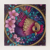 Puzzle Folk Art Colorful Rooster (Horizontal)