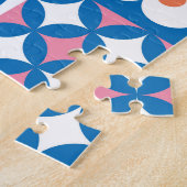 Puzzle Folklore Floral Card : Design scandinave. (Côté)