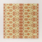 Puzzle Folkloric Batik Floral Motif ethnique (Horizontal)