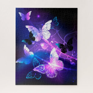 Puzzle Fond avec papillons de nuit