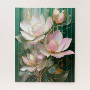Puzzle Fond d'écran en fleurs Art Magnolia Japonais