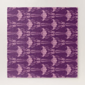 Puzzle Fond d'écran floral violet rose (Horizontal)