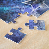 Puzzle Fond spatial avec étoiles (Côté)