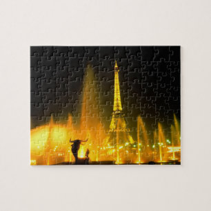 Puzzle Fontaine à la célèbre Tour Eiffel Paris