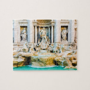 Puzzle Fontaine de Trevi - Roma, Italie - 8x10 - 110 pcs.