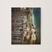 Puzzle Fontaine de Trevi - Rome, Italie - 8x10 - 110 pcs (Vertical)