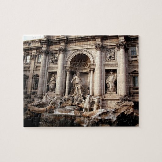 Puzzle Fontaine de Trevi Rome Italie Voyage (Horizontal)