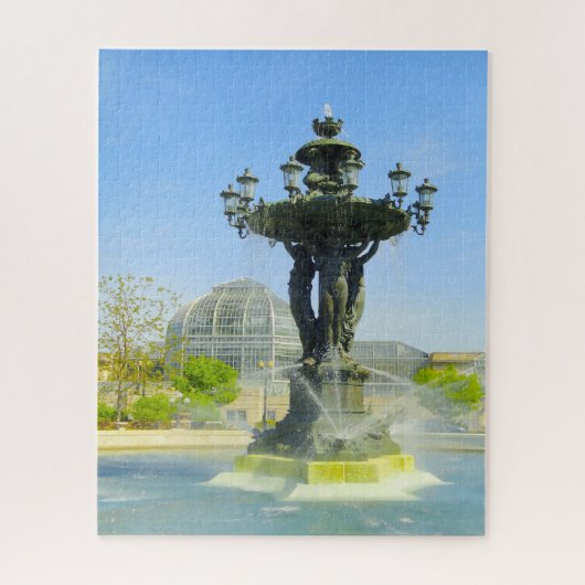 Puzzle Fontaine d'eau Bartholdi Washington (Vertical)