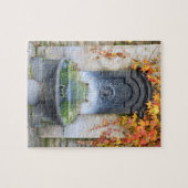 Puzzle Fontaine d'eau potable en automne, Hongrie (Horizontal)