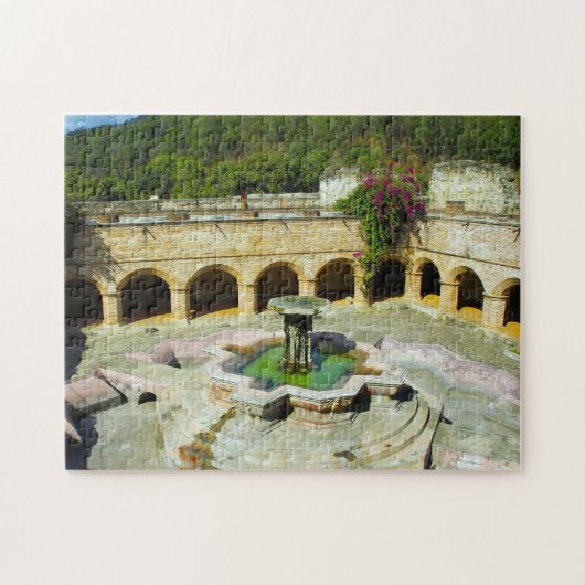 Puzzle Fontaine du cloître Antigua Merced. (Horizontal)