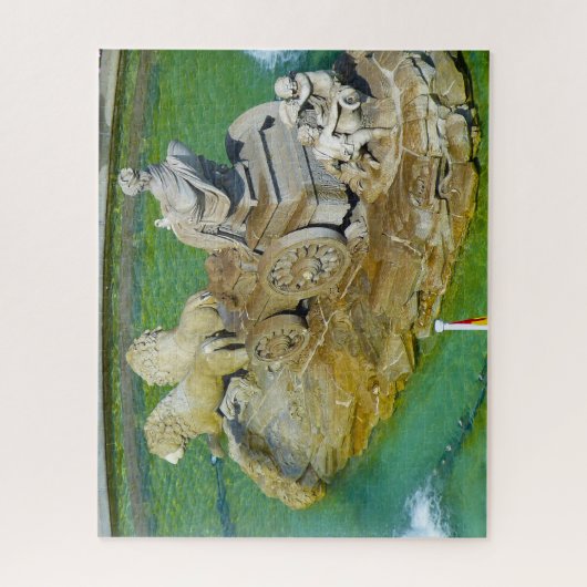 Puzzle Fontaines à Madrid. (Vertical)