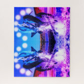 Puzzle Fontaines dauphins (Vertical)