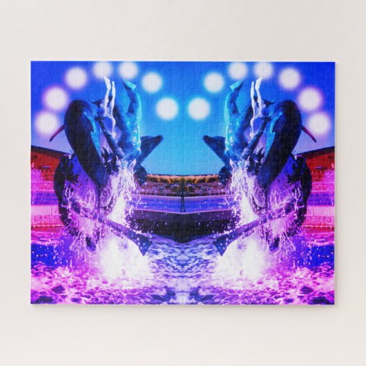 Puzzle Fontaines dauphins (Horizontal)