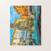 Puzzle Fontaines de Rome. (Vertical)