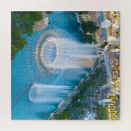 Puzzle Fontaines d'eau à Las Vegas (Horizontal)