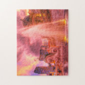 Puzzle Fontaines d'eau à Las Vegas (Vertical)