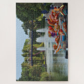Puzzle Fontaines et pont de libellule, Singapour (Vertical)