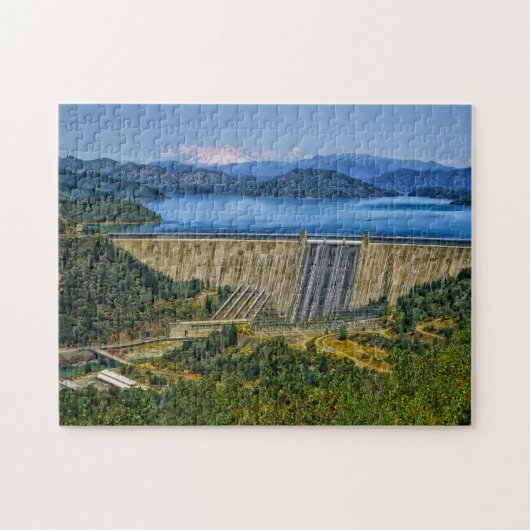 Puzzle Fontana Falls Caroline du Nord. (Horizontal)