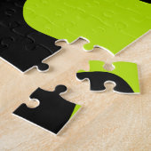 Puzzle Fonte cardiaque - Vert citron (Côté)