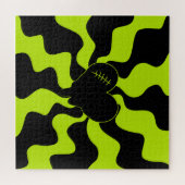 Puzzle Fonte cardiaque - Vert citron (Horizontal)