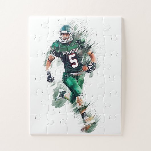 Puzzle Football (Vertical)