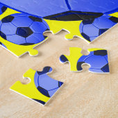 Puzzle Football américain de soccer ou d'association (Côté)