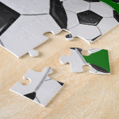 Puzzle Football américain de soccer ou d'association (Côté)