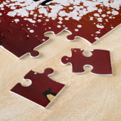 Puzzle Football Maman Empreinte de léopard (Côté)