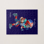 Puzzle Football personnalisé (Horizontal)