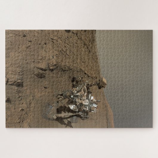 Puzzle Forage Mars Curiosity Red Martian Paysage (Horizontal)