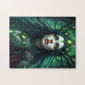 Puzzle Forest Queen Guardian - Ethereal Nature Fantasy (Horizontal)