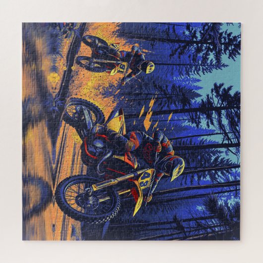 Puzzle Forest Ride - Motocross Racers (Horizontal)