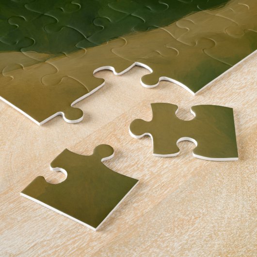 Puzzle Forest Sentinel - Lioness de repos dans la lumière (Côté)