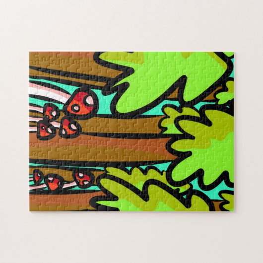 Puzzle forestier (Horizontal)