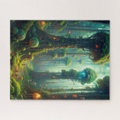 Puzzle forestier enchanté (Horizontal)