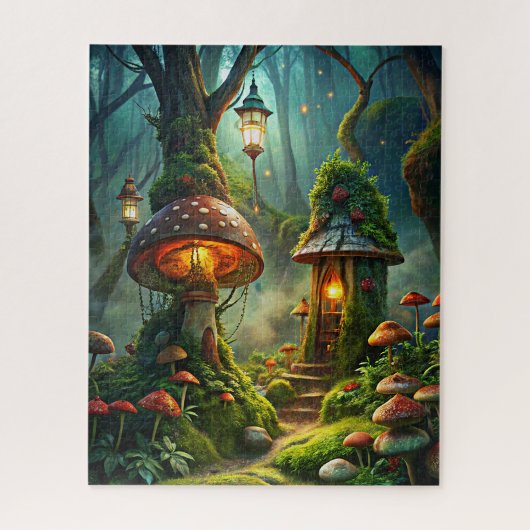 Puzzle forestier enchanté (Vertical)