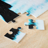 Puzzle Forêt Abstraite avec des souffles arc-en-ciel et d (Côté)