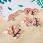 Puzzle Forêt Automne : Enchantée Scène Sans Seamless. (Côté)