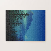 PUZZLE FORÊT CALME DE MINUIT DE MONTAGNE (Horizontal)
