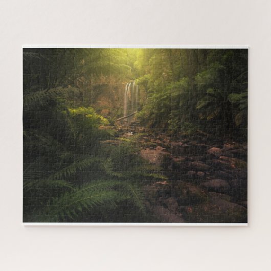 Puzzle Forêt | Cascade Sunlight Highlights (Horizontal)