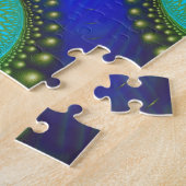 Puzzle Forêt céleste Nature Motif Art Abstrait (Côté)
