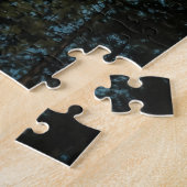 Puzzle Forêt dans le ciel nocturne lunaire (Côté)