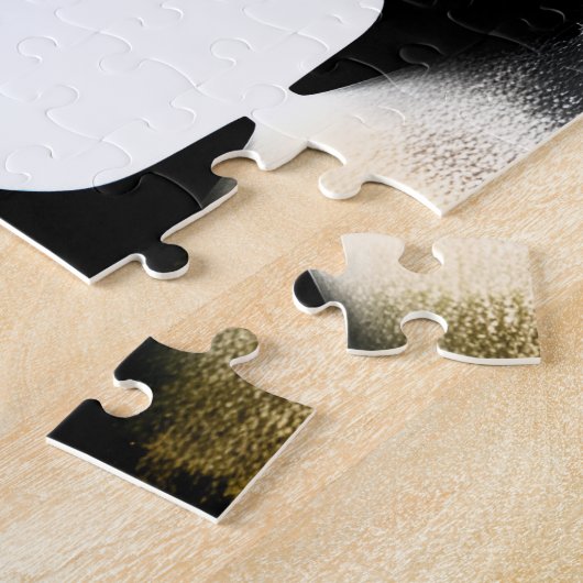 Puzzle Forêt d'arbres colorée Pastel Abstraite (Côté)