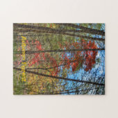 Puzzle Forêt d'automne Paysage Pittoresque Photographie (Horizontal)
